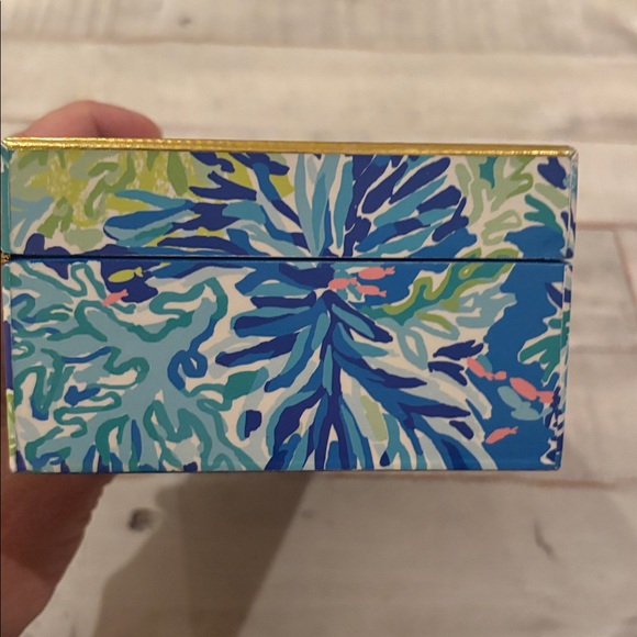 Lilly Pulitzer Wade & Sea Large Lacquer Box NWT - Picture 8 of 11